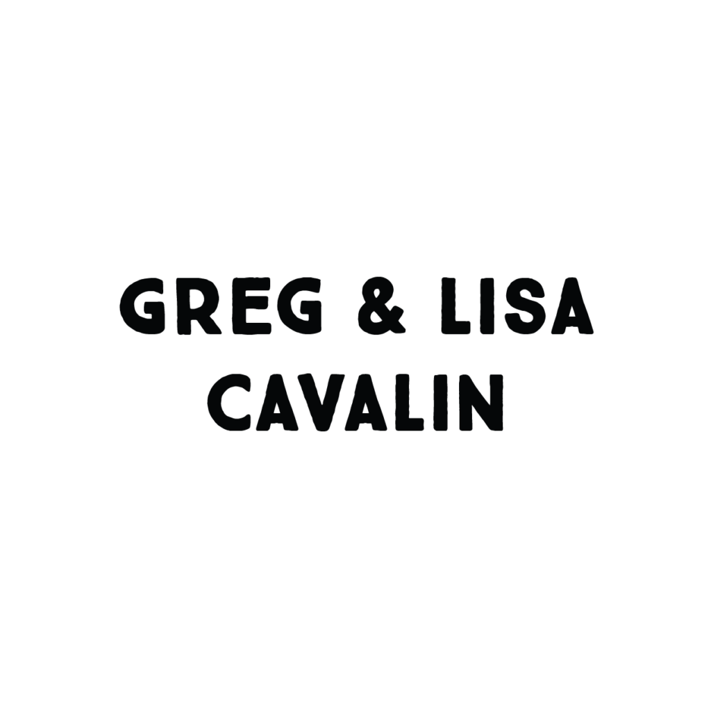 Greg and Lisa Cavalin