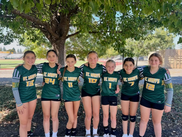 Seventh Grade Girls Volleyball Team