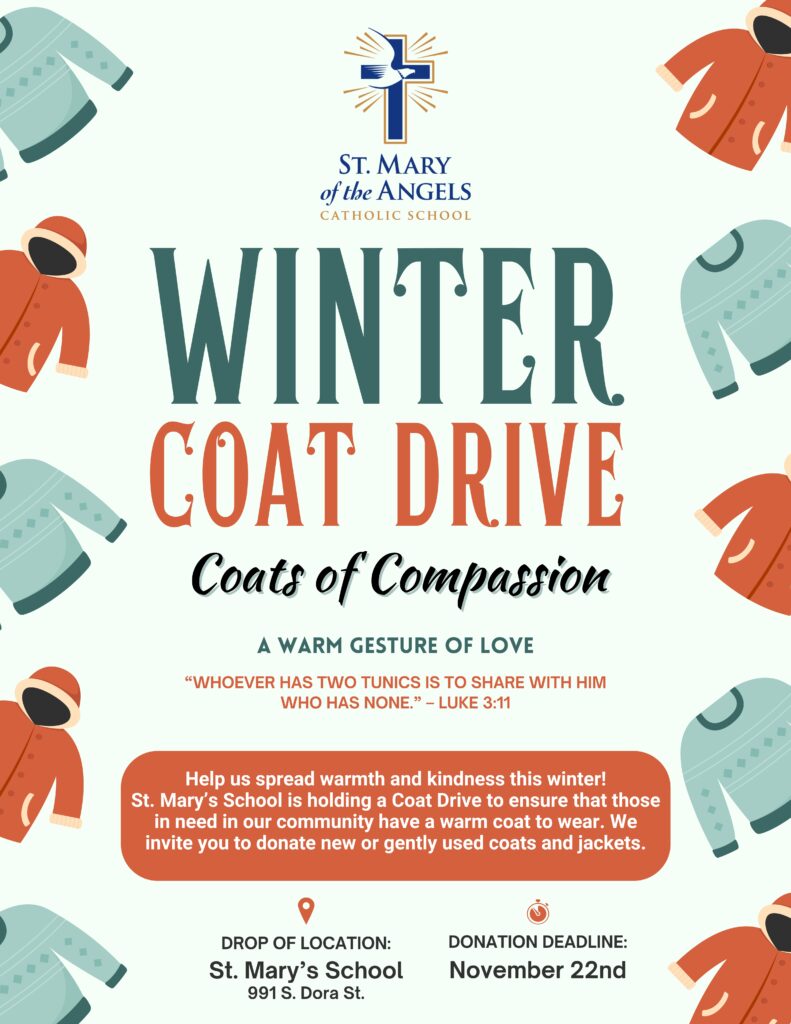 Winter Coat Drive Flyer