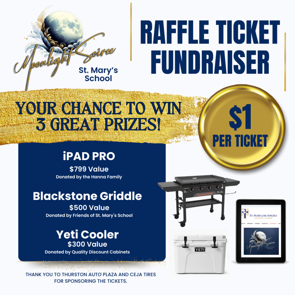 Raffle ticket fundraiser